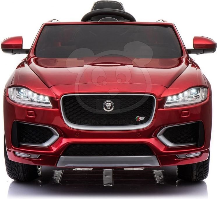 Elektrické autíčko Jaguar F-Pace lakované - červené - obrázek 13