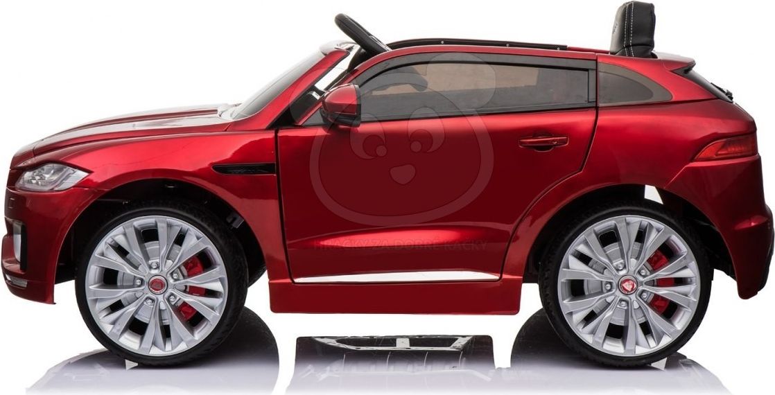 Elektrické autíčko Jaguar F-Pace lakované - červené - obrázek 14