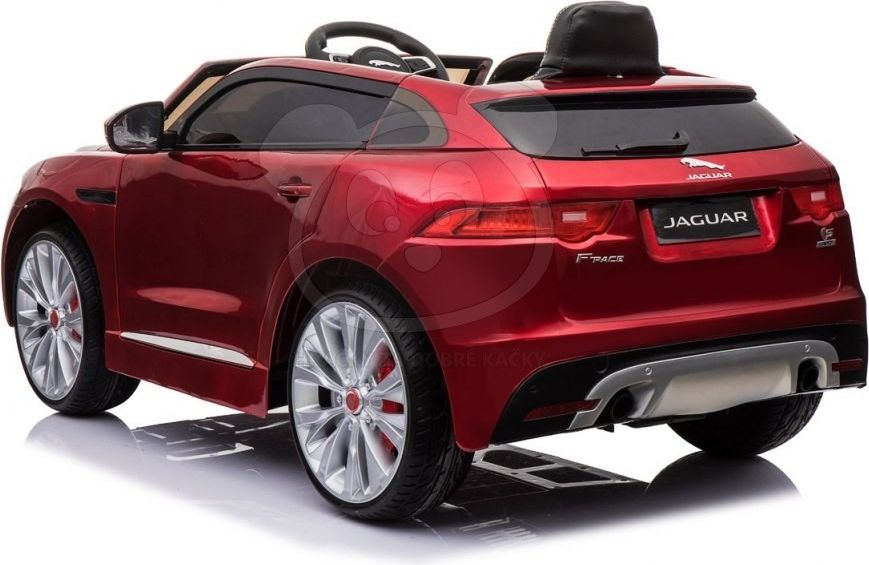Elektrické autíčko Jaguar F-Pace lakované - červené - obrázek 15