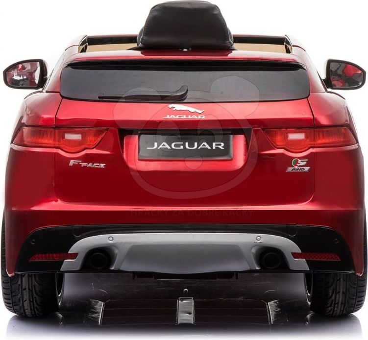 Elektrické autíčko Jaguar F-Pace lakované - červené - obrázek 16