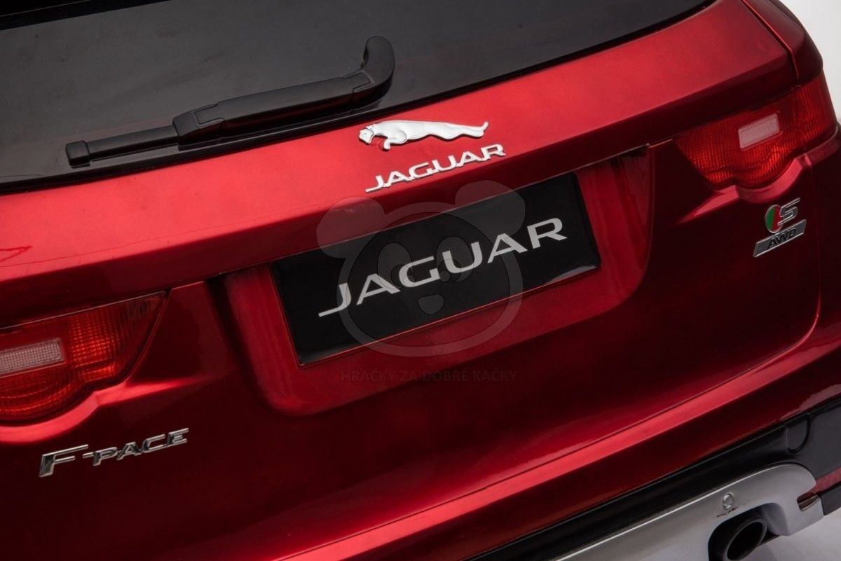 Elektrické autíčko Jaguar F-Pace lakované - červené - obrázek 19