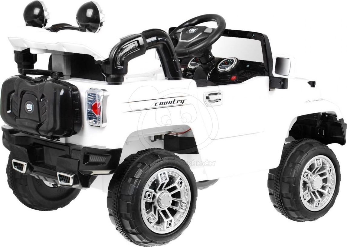 Elektrické autíčko Jeep JJ245 - zelené - obrázek 6