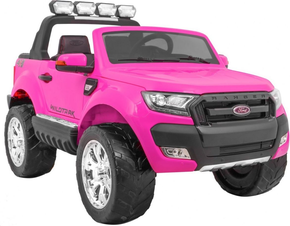 Elektrické autíčko Ford Ranger Wildtrak Luxury 2018, LCD - růžové - obrázek 1