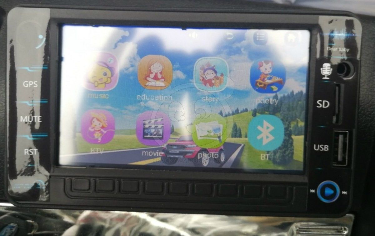Elektrické autíčko Ford Ranger Wildtrak Luxury 2018, LCD - růžové - obrázek 9