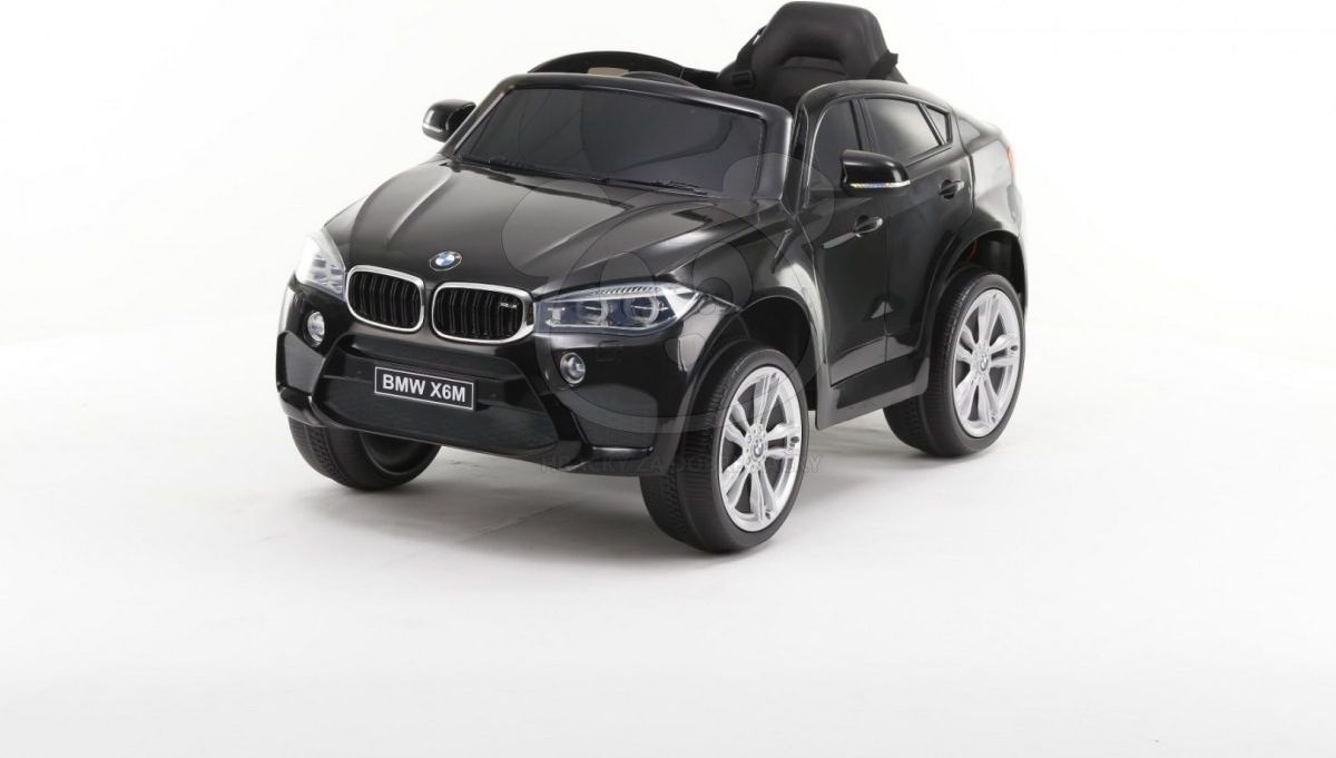 Elektrické autíčko BMW X6M - lakované černé - obrázek 16