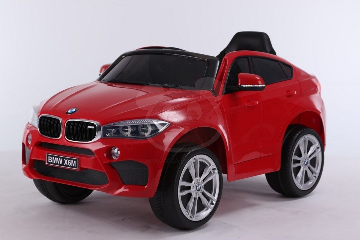 Elektrické autíčko BMW X6M - černé - obrázek 3