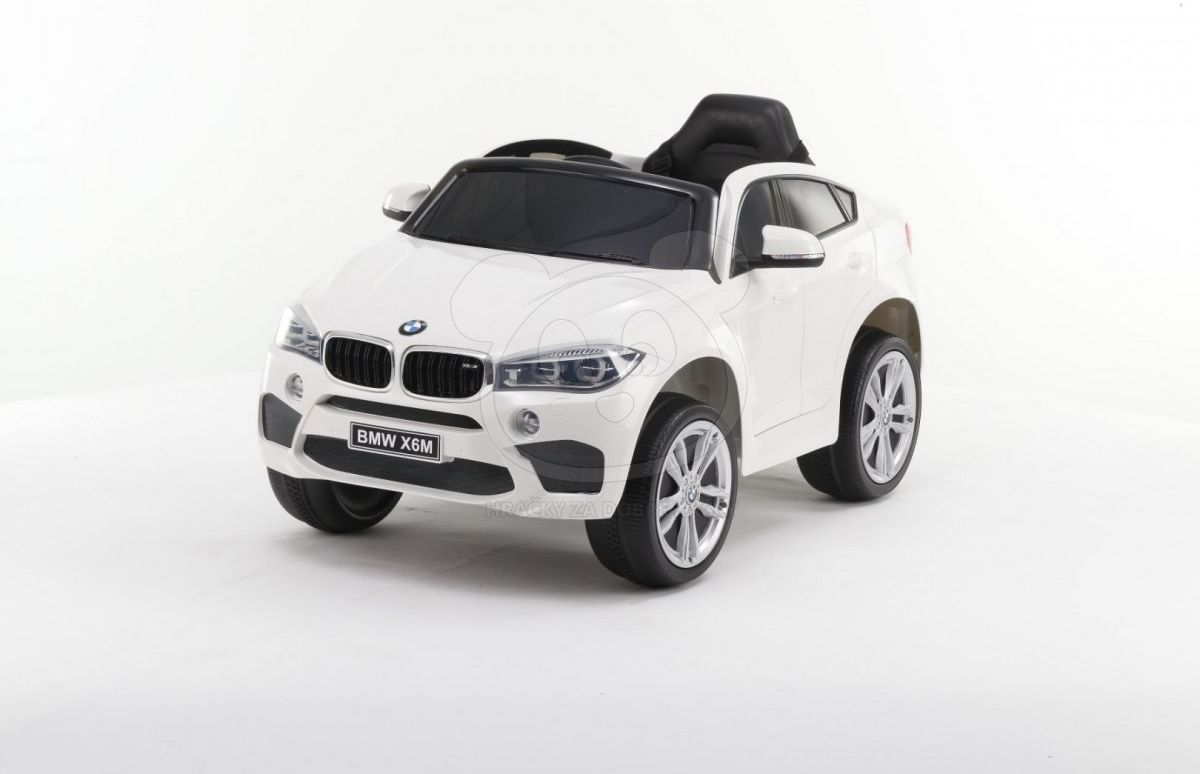 Elektrické autíčko BMW X6M - černé - obrázek 5