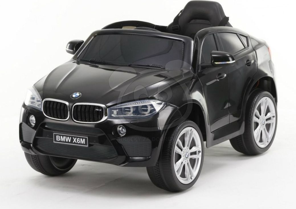 Elektrické autíčko BMW X6M - černé - obrázek 8