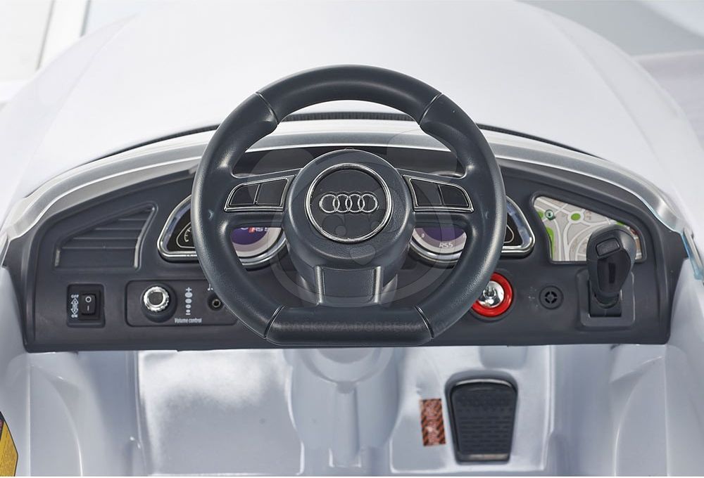 Elektrické autíčko Audi RS5 lakované, čalouněná sedačka - červené - obrázek 4