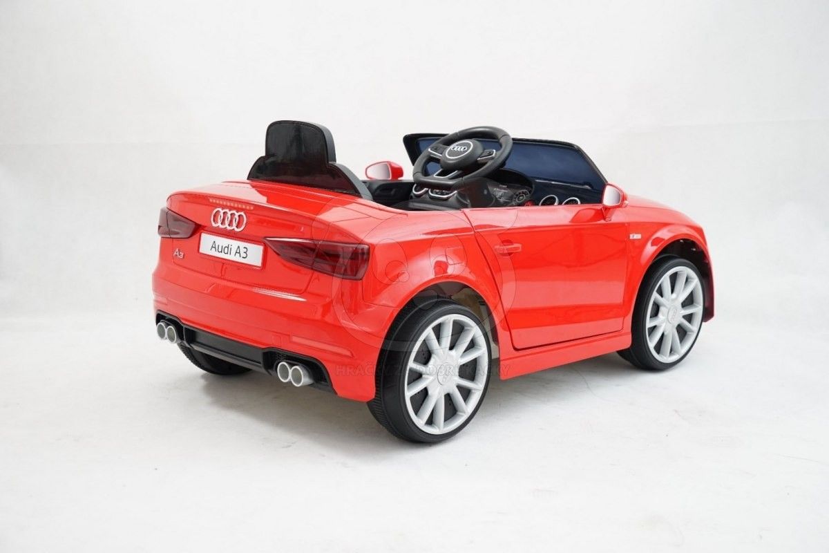 Elektrické autíčko Audi A3 - černé - obrázek 18