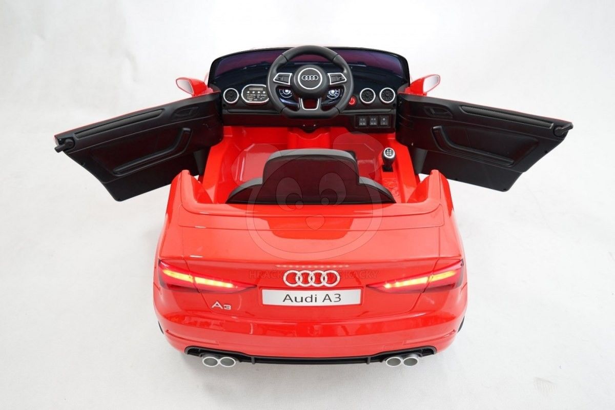 Elektrické autíčko Audi A3 - černé - obrázek 19