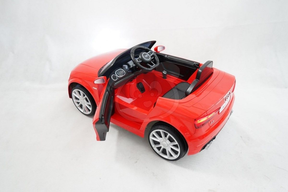 Elektrické autíčko Audi A3 - černé - obrázek 20