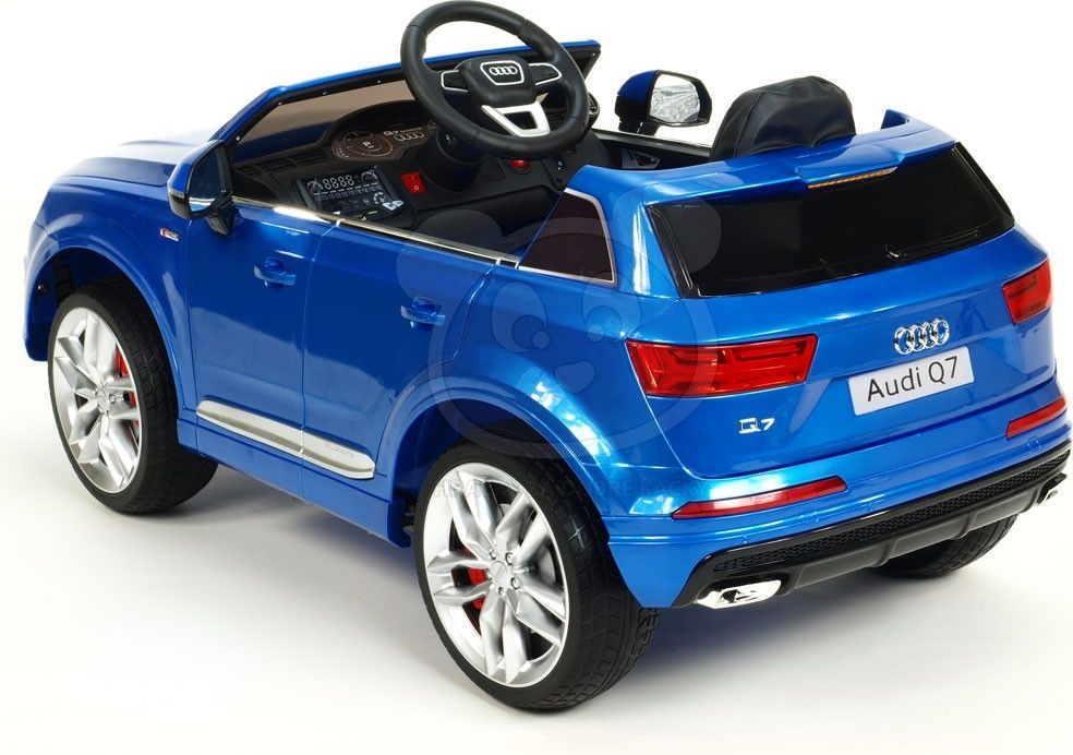 Elektrické autíčko Toyz AUDI Q7 Lak - modré - obrázek 11