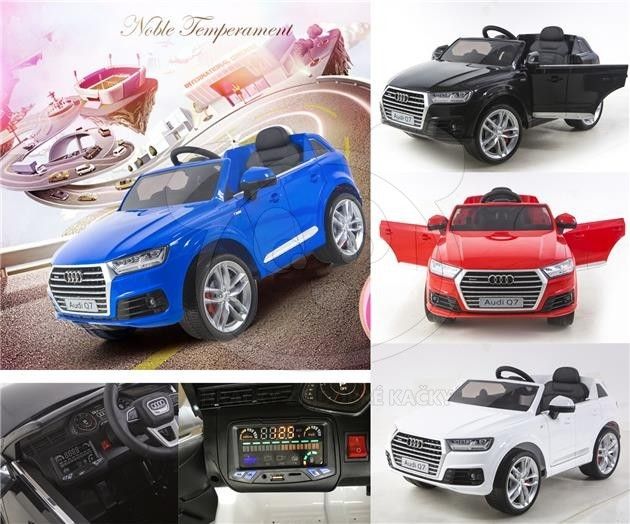 Elektrické autíčko Toyz AUDI Q7 Lak - modré - obrázek 15