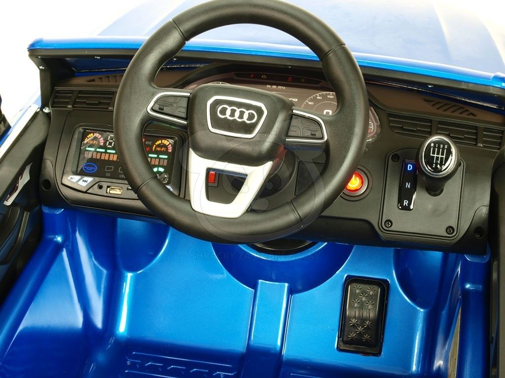 Elektrické autíčko Toyz AUDI Q7 - červené - obrázek 8