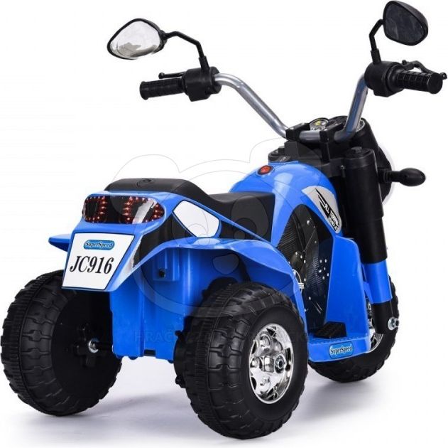 Elektrická motorka MiniBike - červená - obrázek 17