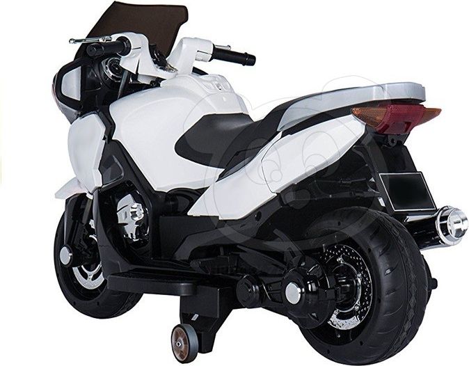 Elektrická cestovní motorka - černá - obrázek 7