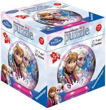 Ledové Království FROZEN Puzzleball 54dílků - obrázek 1