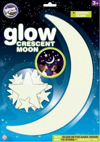 GlowStars Glow Velký Měsíc a hvězdy - obrázek 1