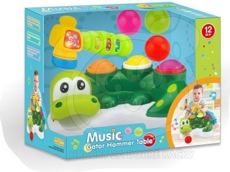 Hrací dinosaurus s kladívkem - obrázek 2