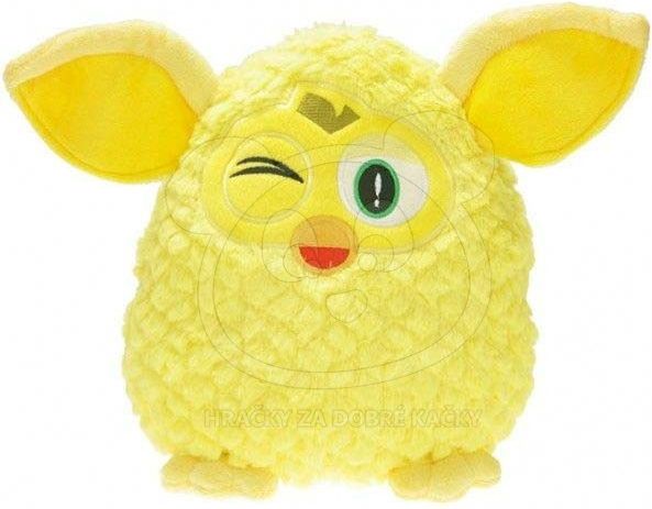 Furby plyšový 29cm - žlutý - obrázek 1