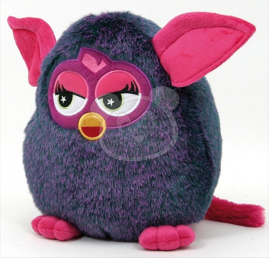 Furby plyšový 29cm - žlutý - obrázek 3