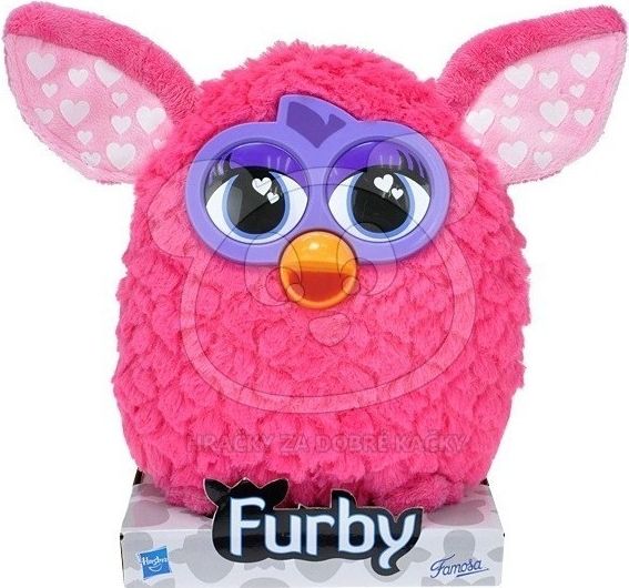 Furby plyšový 20cm - žlutý - obrázek 2