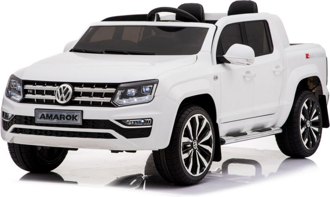 Elektrické autíčko Volkswagen AMAROK PICK-UP - bílé - obrázek 1