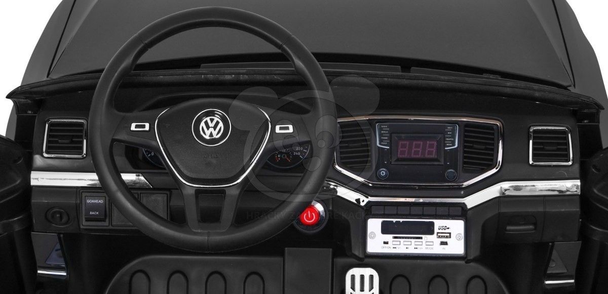 Elektrické autíčko Volkswagen AMAROK PICK-UP - bílé - obrázek 6