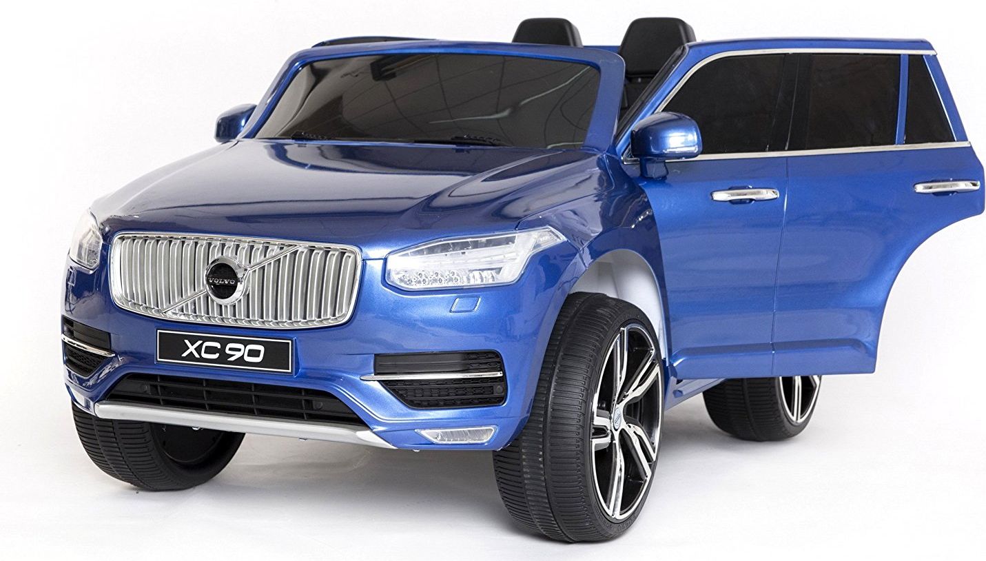 Elektrické autíčko Volvo XC90 2,4 GHz DO klíč dvoumístné, LAK - modré - obrázek 1