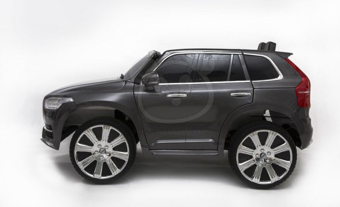 Elektrické autíčko Volvo XC90 2,4 GHz DO klíč dvoumístné, LAK - modré - obrázek 3