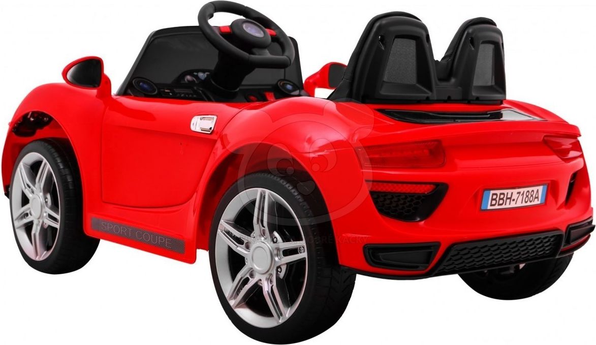 Elektrické autíčko Roadster - bílé - obrázek 16