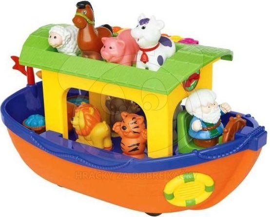 Kiddieland Activity Noemova archa zvuková a hudební se zvířaty - obrázek 2