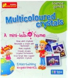 Domácí minilaboratoř - vícebarevné krystaly - obrázek 1