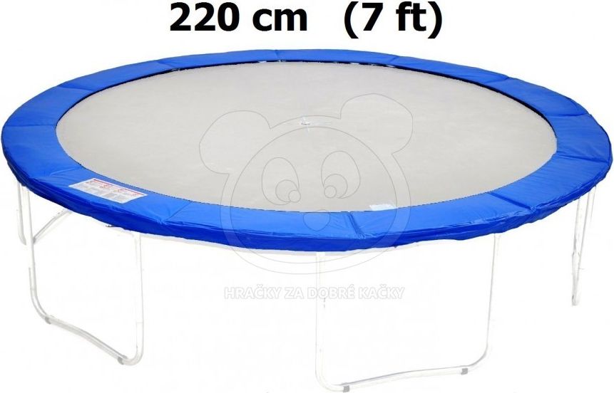 Kryt pružin na trampolínu 220 cm (7 ft) - světle zelený - obrázek 3