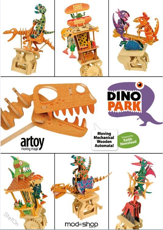ARToy stavebnice pohyblivého modelu - The See-Sawrasaurs - obrázek 5