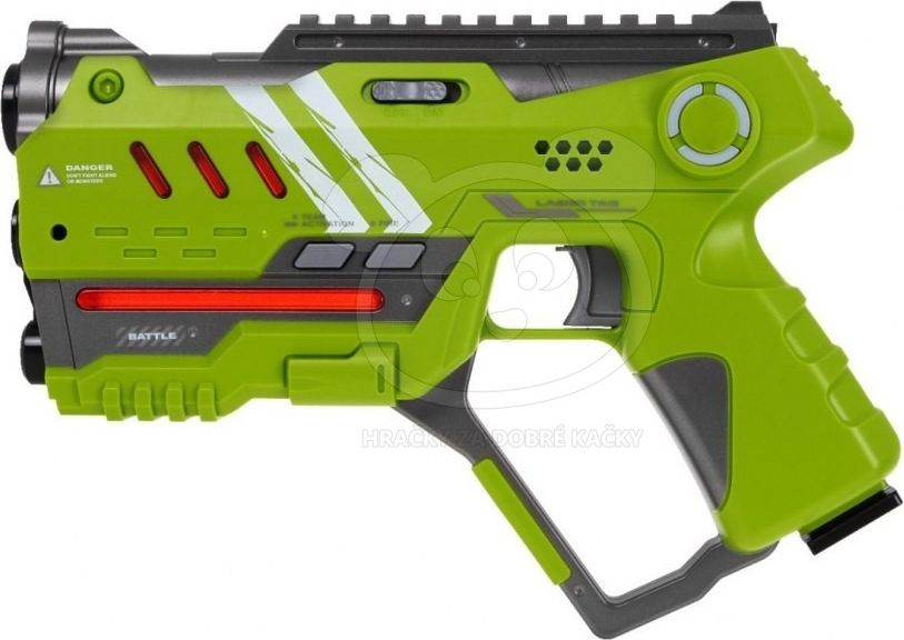 Laserové pistole Laser Tag - zeleno-modré - obrázek 6