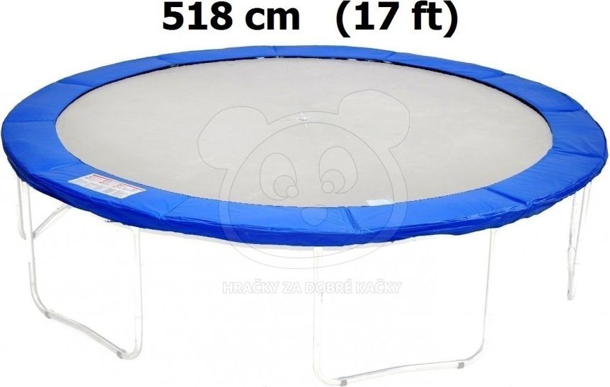 Kryt pružin na trampolínu 518 cm (17 ft) - Modrý - obrázek 2