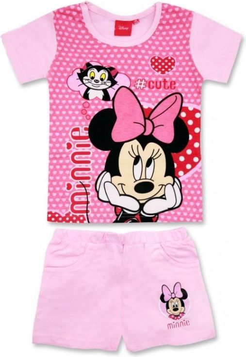 Setino - Dívčí letní set Minnie Mouse (Disney) - vel. 122 - obrázek 1