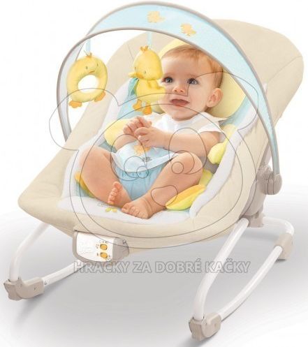 Bright Starts Lehátko vibrační Snuggle Duckling (do 18 kg) - obrázek 4