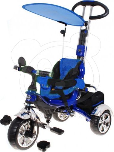 Tříkolka Sport Trike s nafukovacími koly - růžová - obrázek 2