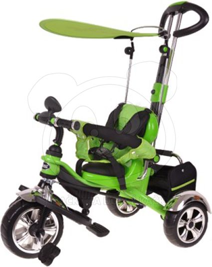 Tříkolka Sport Trike s nafukovacími koly - růžová - obrázek 7