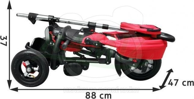 Tříkolka Sport Trike Discovery Select - zelená - obrázek 7
