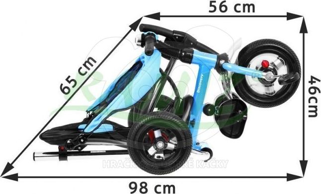 Tříkolka Sport Trike Discovery - zelená - obrázek 4