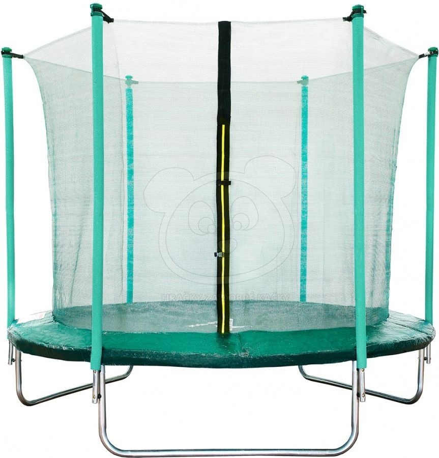 Trampolína Aga SPORT FIT 180 cm (6 ft) - tmavě zelená - obrázek 2