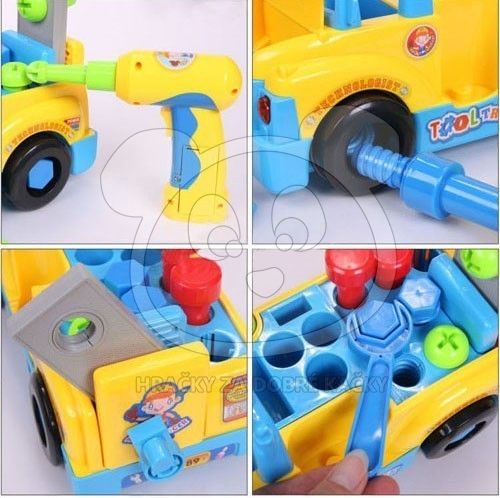 Šroubovací auto s vrtačkou - obrázek 3