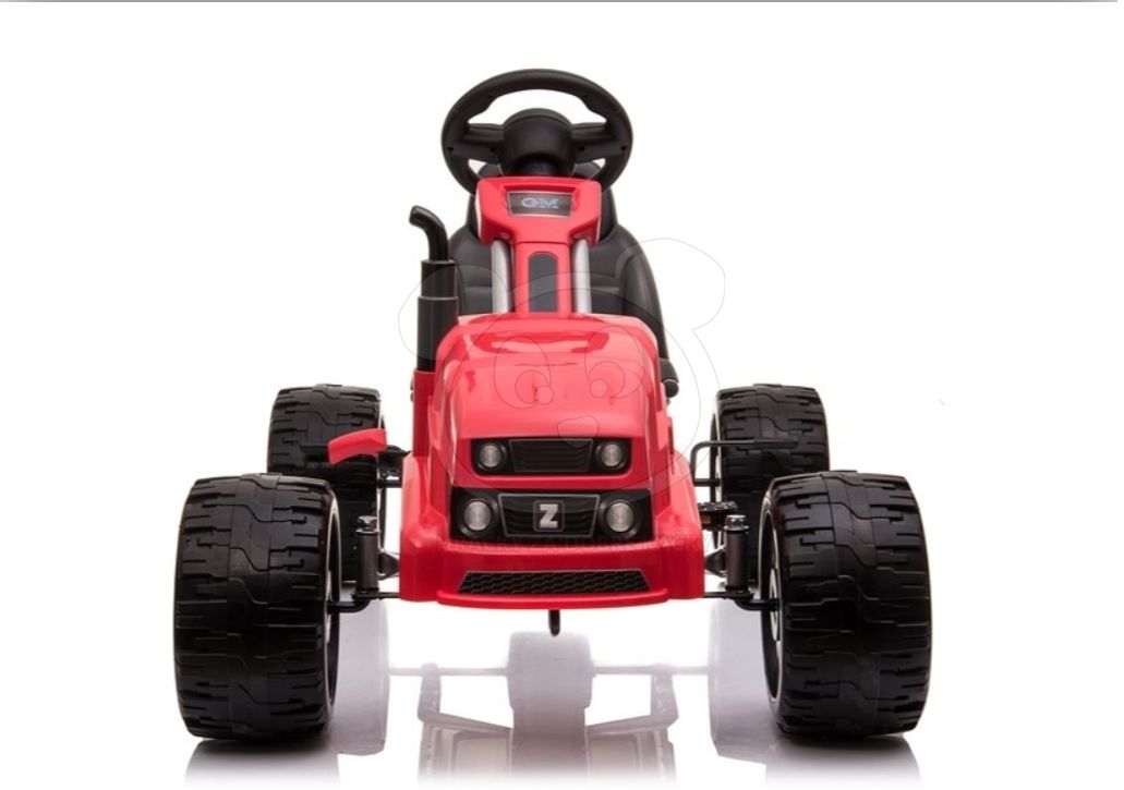 Šlapací motokára Gokart Traktor - červená - obrázek 4