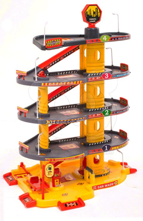 Super garáž 60cm + 5 aut - obrázek 2