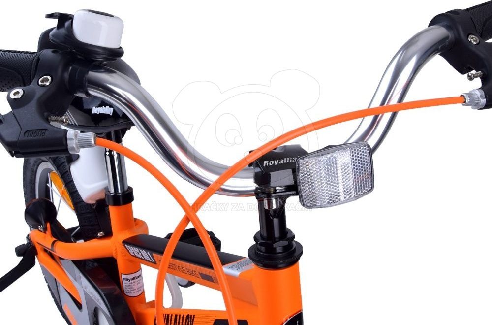 RoyalBaby Dětské kolo 16" Space - oranžové - obrázek 11