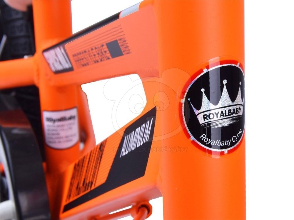RoyalBaby Dětské kolo 16" Space - oranžové - obrázek 14
